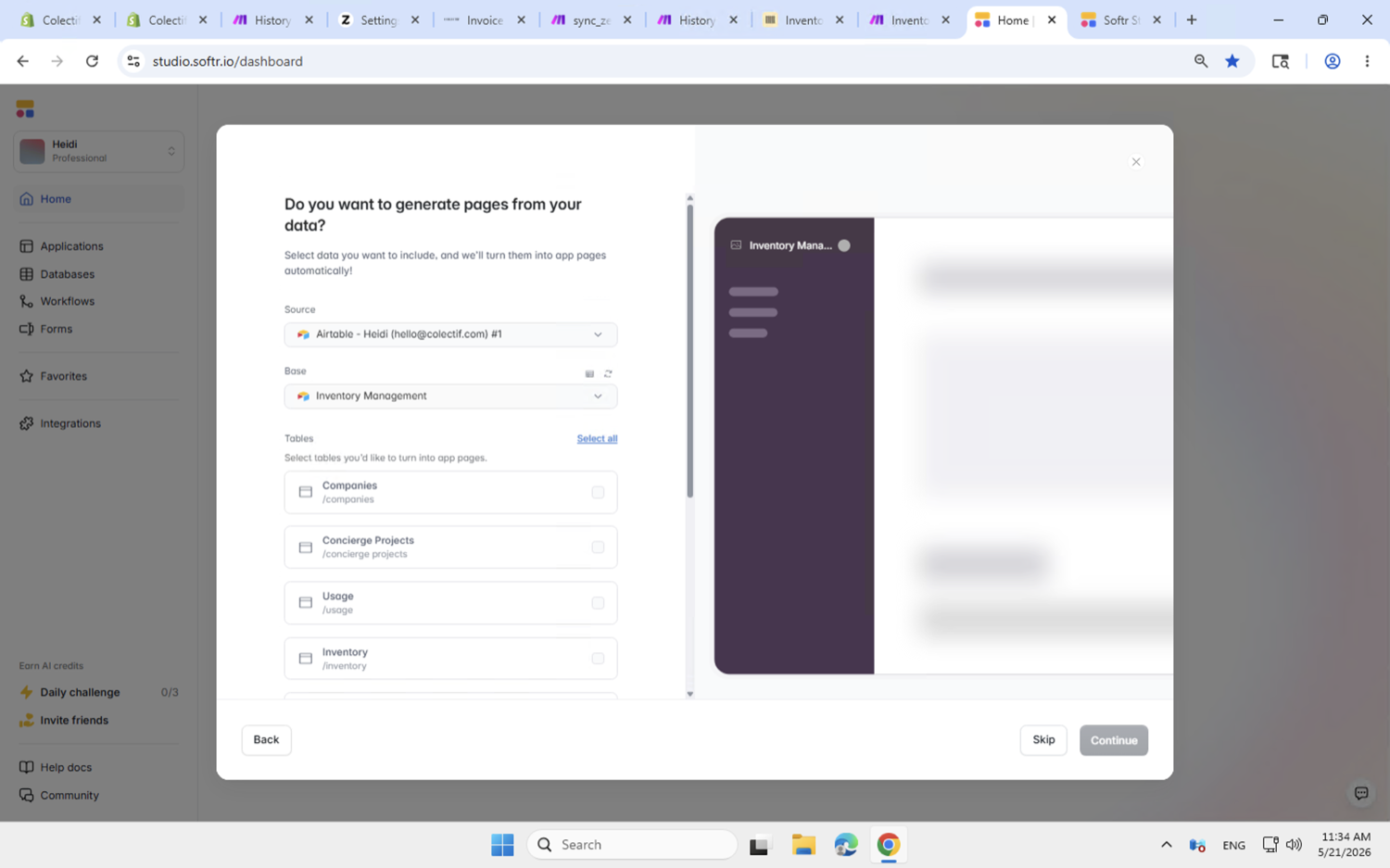 Shopify Ops & Client Portal - Airtable, Softr & Monday.com screenshot 2